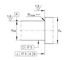 推力角接触球轴承 ZKLN1034-2RS-PE, 增加公差，双向，两侧唇密封